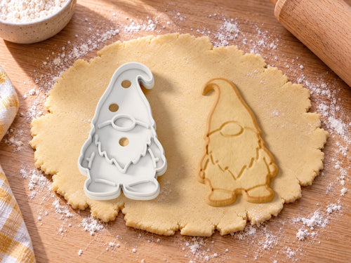 Weihnachtswichtel – Ausstecher mit Prägung und Keks